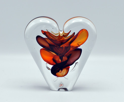 Loranto + Hart, klein bruin-cognac-paars